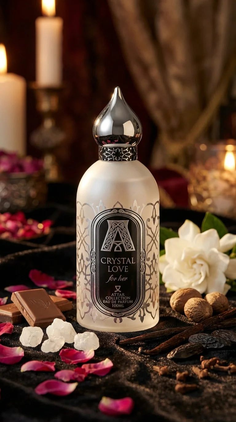 Crystal Love For Her by Attar Collection | 100 ml| Eau de Parfum