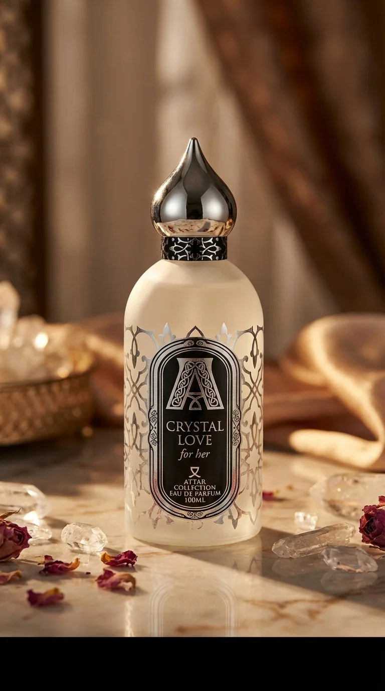 Crystal Love For Her by Attar Collection | 100 ml| Eau de Parfum