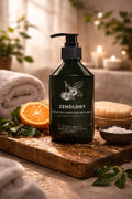 Mandarin Green Tea Hydrating Hand and Body Balm by Zenology | 500 ml